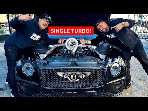 Transforming the Big Beautiful Bentley: More Power, Flames, and a Murdered Out Look