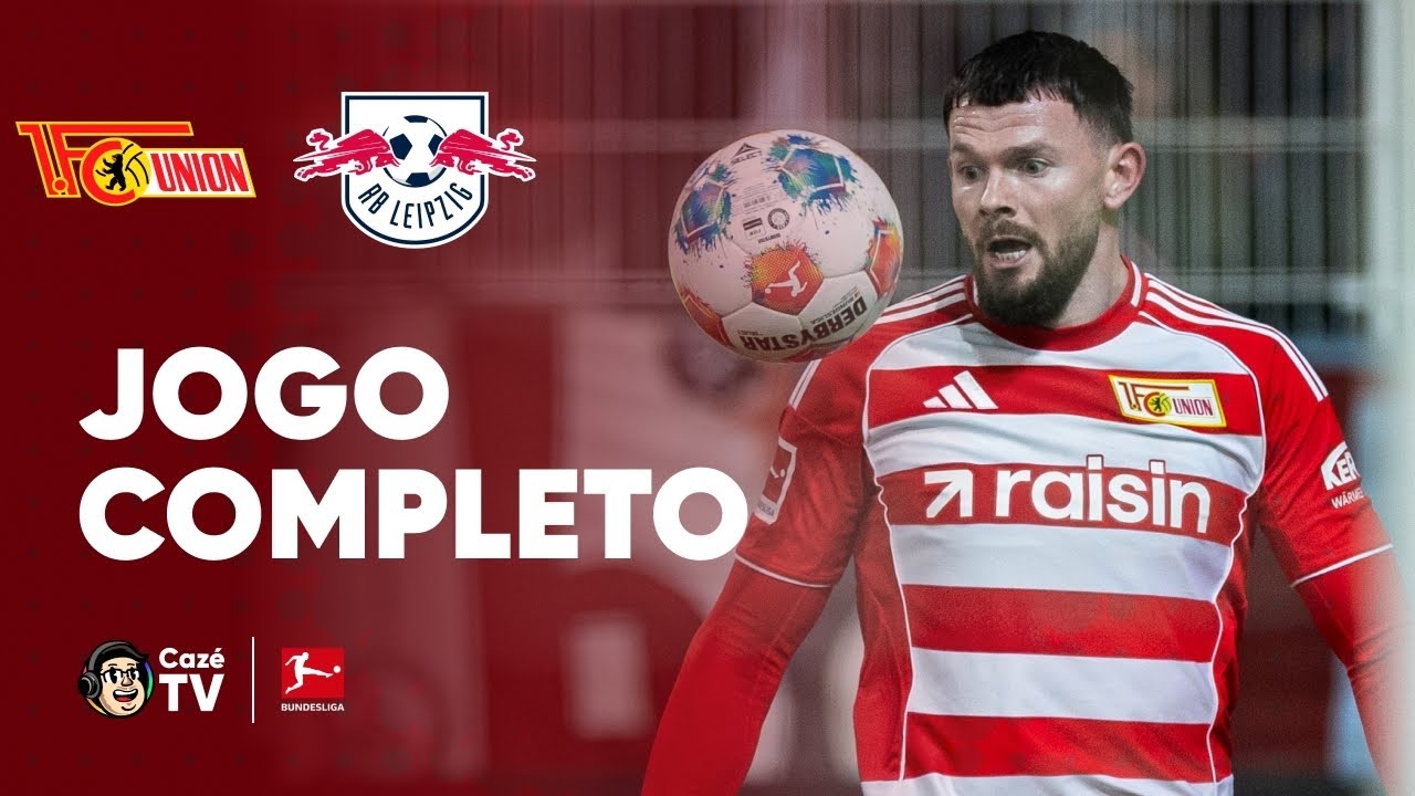 JOGO COMPLETO: UNION BERLIN X RB LEIPZIG | BUNDESLIGA 2025/2026 | 14ª RODADA