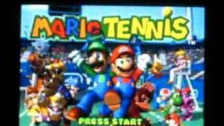 Mario Tennis 64 UNLOCK STAR TOURNAMENT !!!