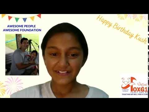 Kush's elder sister Harshi wishes Kush a happy birthday