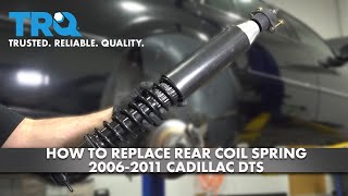 How to Replace Air Bag to Coil Spring Conversion Kit 2006-2011 Cadillac DTS