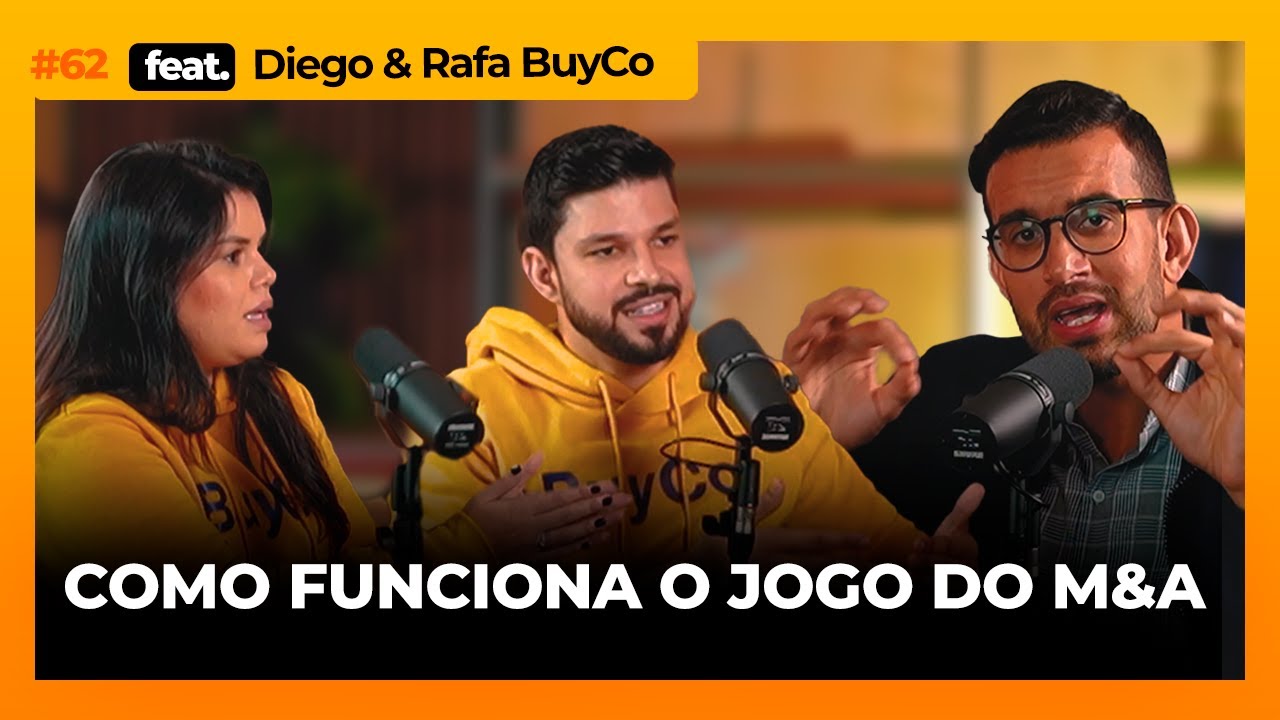 Como funciona o jogo do M&A e do Valuation I Podacelerar #62 com Diego & Rafa BuyCo