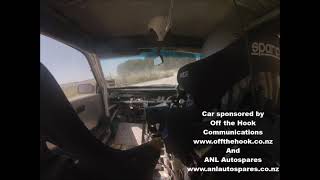 Supercharged Nissan Pulsar at Tangoio Rd gravel sprint 21 February 2021