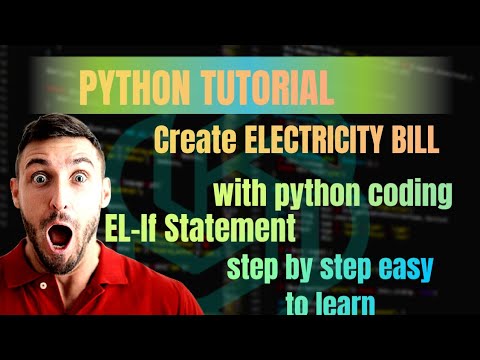 Wap Input A Electricity Bill In Python Coding Step By Step Easy Learnpythonprogramming Code