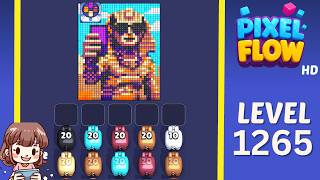 Pixel Flow Level 1265 Solution Walkthrough