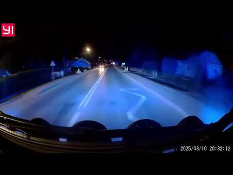 OSP HUMNISKA WYJAZD VOLVO OD ŚRODKA [TRĄBY] POŻAR BUDYNKU