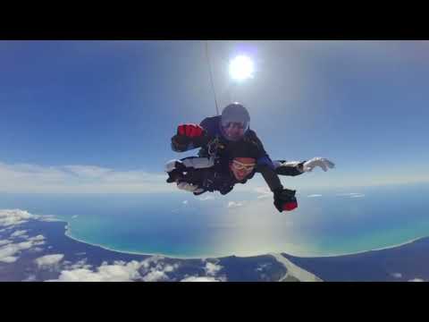 New Zealand - 85+ sec free fall - Frank Josef Skydiving 20000 Feet Jump
