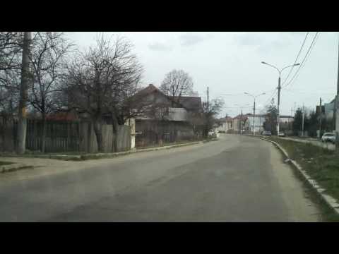 Driving through Scornicesti, Romania - www.elgersma.info