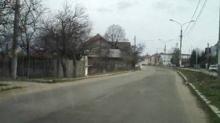 Driving through Scornicesti, Romania - www.elgersma.info