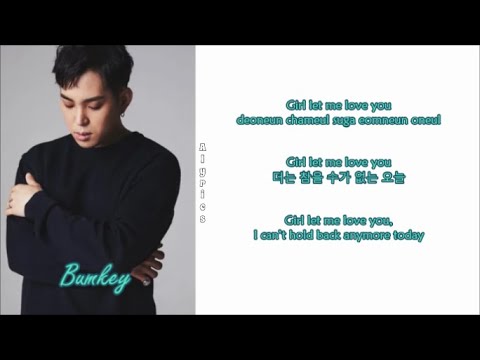 Bumkey (범키) - The Lady (ft. Moonbyul of Mamamoo) (Rom-Han-Eng Lyrics) Color & Picture Coded