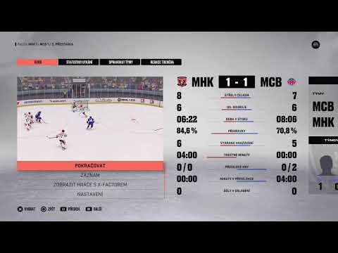 NHL  23 Motor vs Mountfield HK