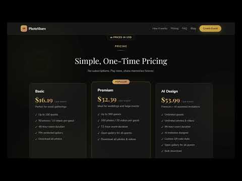 QR PhotoShare 소개 영상