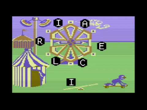 Sesame Street Letter-Go-Round Music - Commodore 64