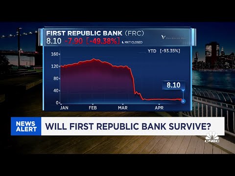 First Republic hits all-time low: Stock plunges nearly 50% after big deposit drop