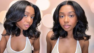 BOMBSHELL BLOWOUT WIG 😍| M-Cap 9x6 Yaki Straight Glueless Wig | Ft. ISee Hair