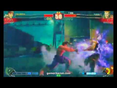 SF4 120708 - Kaqn(Ryu) vs. Yoshiwo(Guile) 1