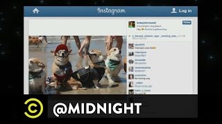 Blowing Up the Grams - Why'd You Put That Image in My Head? -@midnight with Chris Hardwick