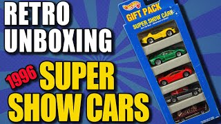 1996 Hot Wheels Super Show Cars 5-Pack | Epic Retro Unboxing!