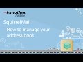 SquirrelMail Tutorial Series 6 Of 12 How To Manage Your Address Book