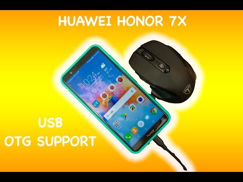 Is the Huawei Honor 7x OTG Compatible?