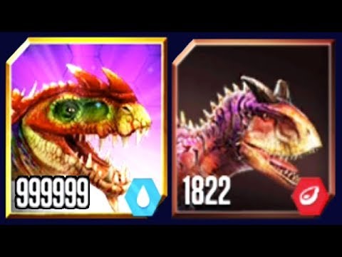 GORGOSUCHUS vs LEVEL 1800 CARNOTAURUS (JURASSIC WORLD)