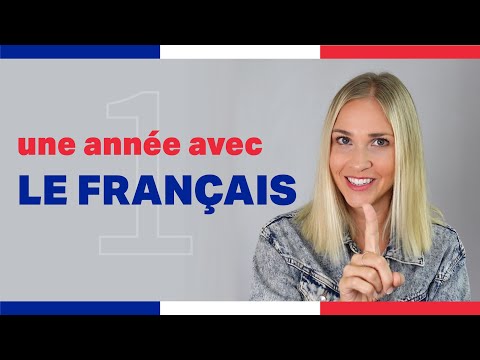 My French language learning journey (in French) - 1 Year update