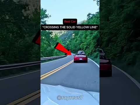 Red Car Driver Gets Instant Karma #karma #shorts