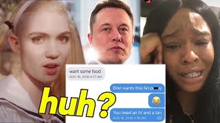This Grimes and Elon Musk Drama with Azealia Banks Is Kind of Creepy