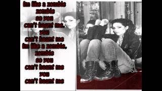 Skylar Grey- Can&#39;t haunt me with lyrics HQ quality