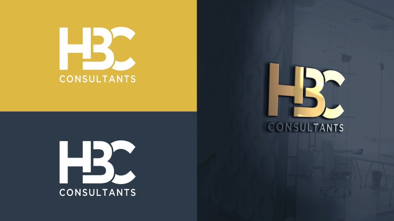 Minimalist Flat logo Design  Typography Logo  Adobe Illustrator