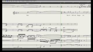 Part 1 of Michael Maxwell Steer's Canticle 3, 'Prophets'. MIDIvideoscore