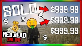 *EASY SOLO* MONEY & XP GLITCH IN RED DEAD ONLINE!