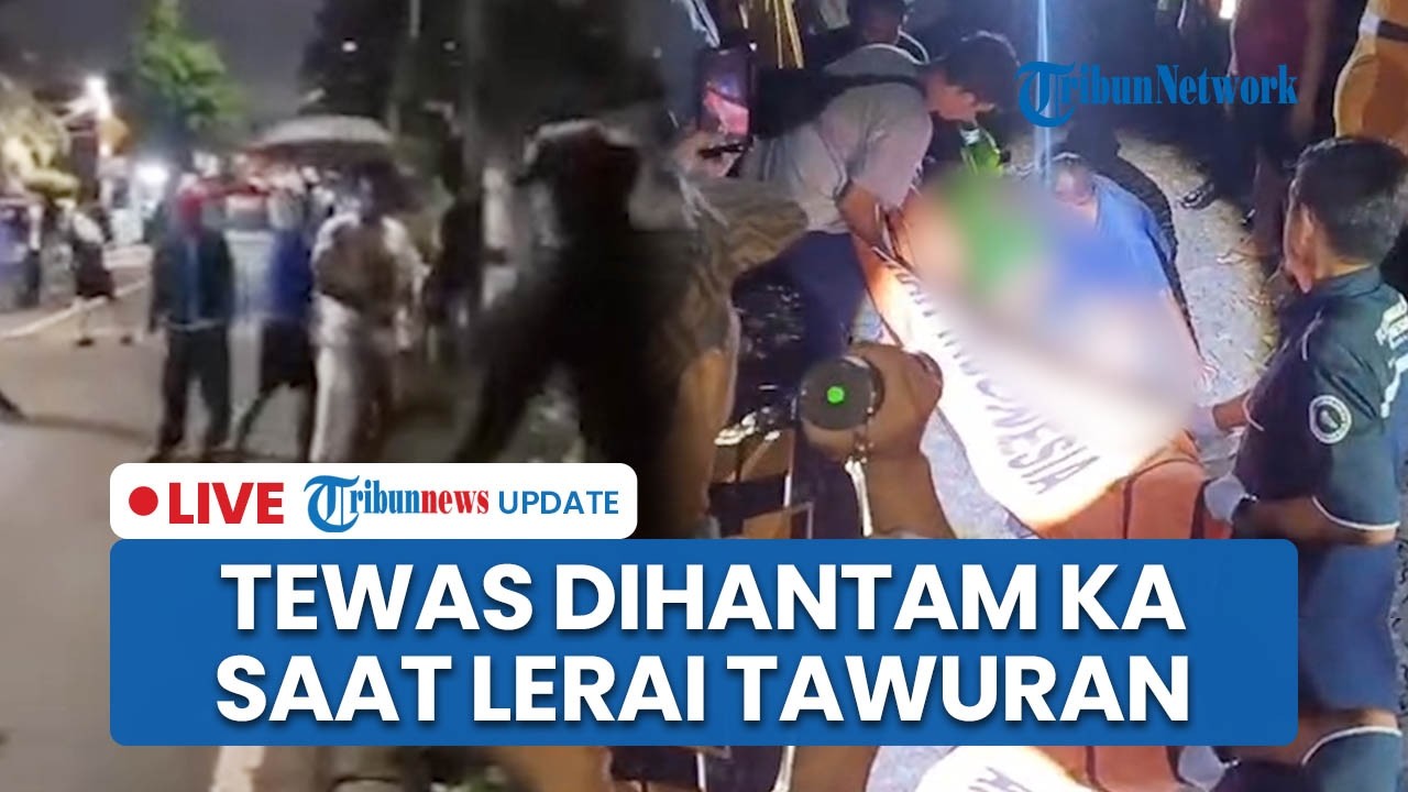 LIVE: Bentrok Remaja di Duren Sawit Jaktim, 1 Warga Tewas Dihantam Kereta Api saat Bantu Melerai