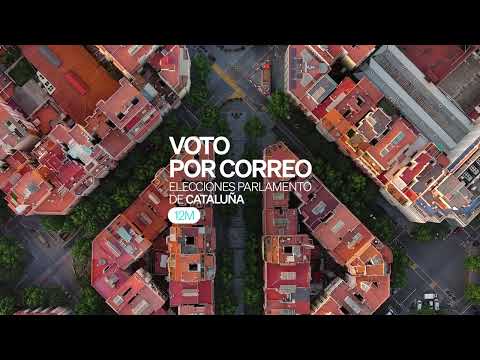 Voto por correo elecciones catalanas. 