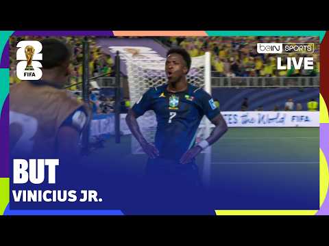 LIVE - VINICIUS pour le 3-0 ! Le BRÉSIL s'envole juste avant la MI-TEMPS