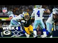Green Bay Packers Vs Dallas Cowboys Game Highlights 2025 NFL Season Week 4