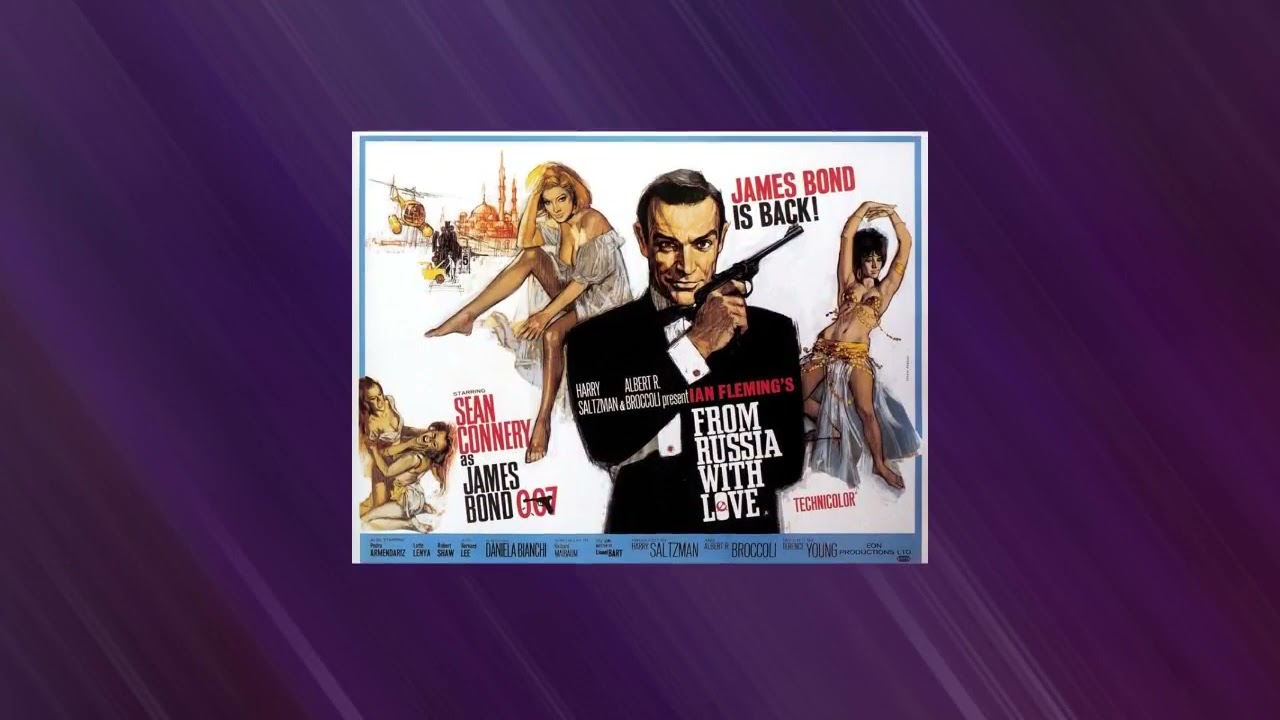 Vintage Classic Movie Posters 'From Russia with love'