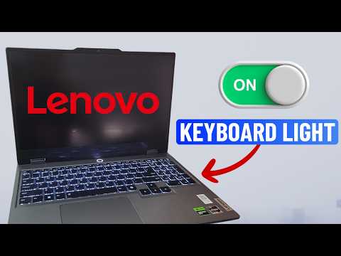 How to Turn on Keyboard Light on Lenovo Laptop