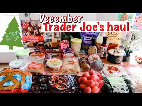 NEW DECEMBER 2021 TRADER JOES HAUL 🛒 with Prices and...
