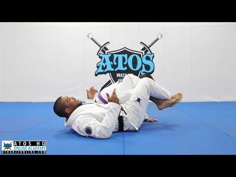 Omoplata from Hooks Guard - Andre Galvao