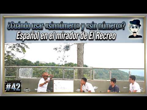 ¿«Sinnúmero» o «sin número»? | Construimos las respuestas juntos desde El Recreo #42