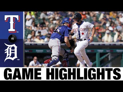 Rangers vs. Tigers Game Highlights (6/18/22) | MLB Highlights