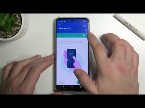 How to Find and Manage Display Settings on MOTOROLA MOTO G31 - Adjust Display