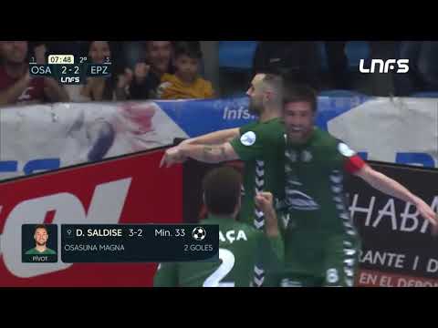 Gol Dani Saldise (3-2) Osasuna Magna - ElPozo Murcia. J23, 1Div. LNFS