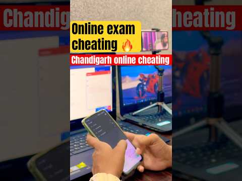 CHEATING in online exam || Tips and tricks ||  #cheating #online #shorts