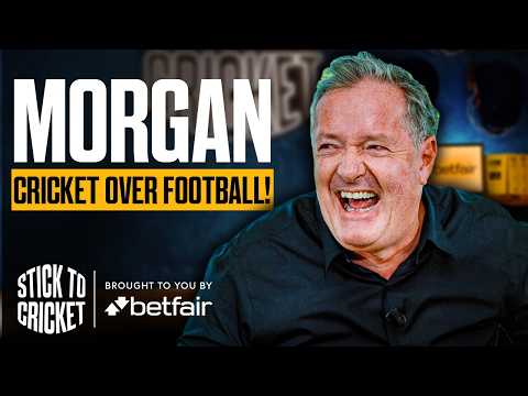 Piers Morgan: Ronaldo, Donald Trump & Sir Alastair Cook Feud | Stick to Cricket EP 16