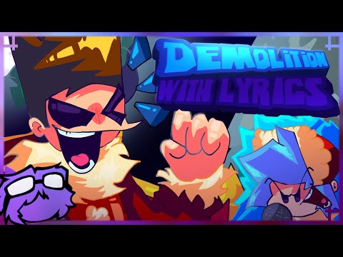 Demolition WITH LYRICS | Friday Night Funkin The Holiday Mod | FT:@KelpyFNF @esl-csgo-livestreams