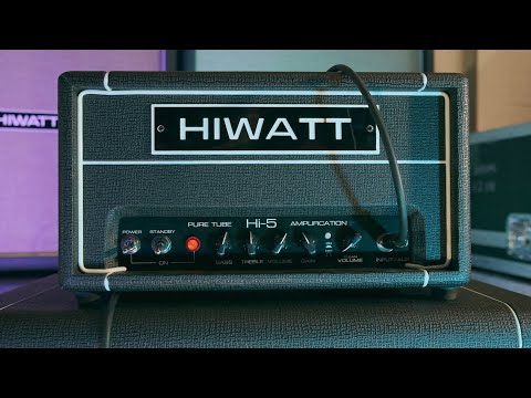 Hiwatt Hi-5 2-Channel 5-Watt Guitar Amp Head 2019 - Present - Black image 9