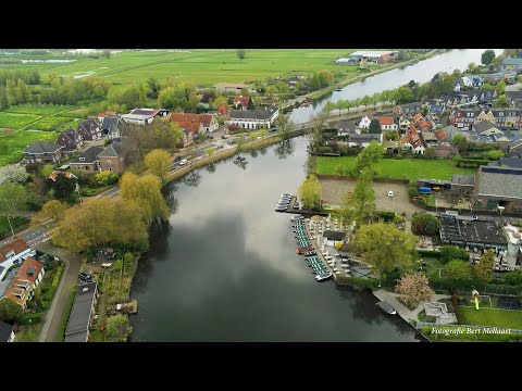 Mooi Rijsoord - Luchtopname 4K