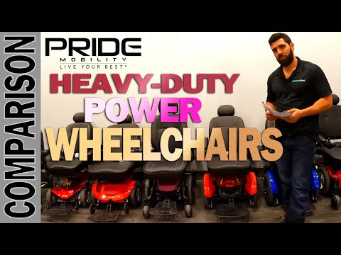 🤩 2025 Heavy Duty Electric Wheelchairs by Pride Mobility